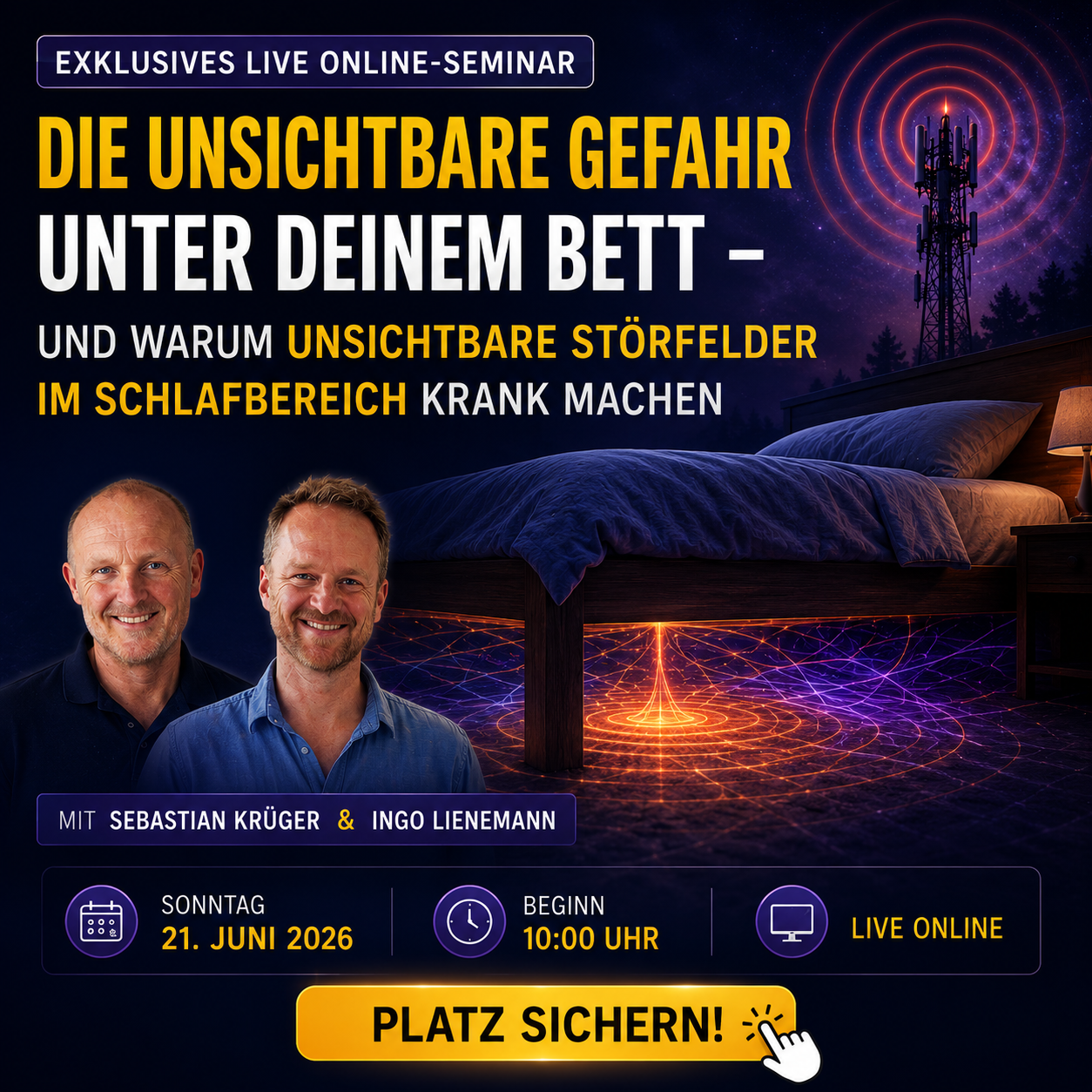 Schlafplatz-Seminar mit Sebastian Krüger